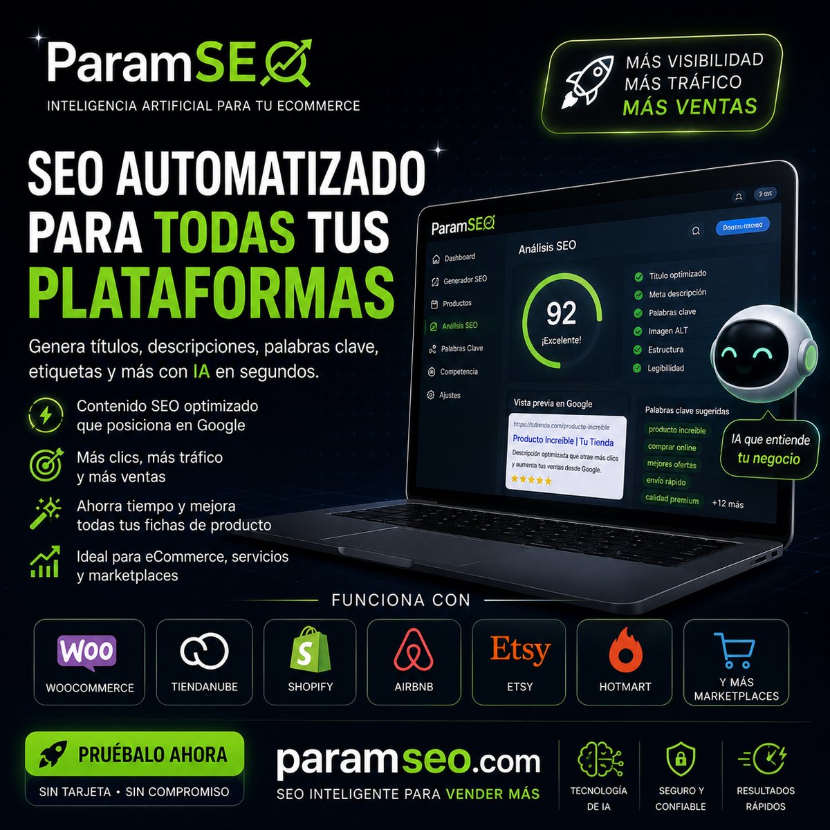 Herramienta digital para mejorar SEO en Google - ParamSEO