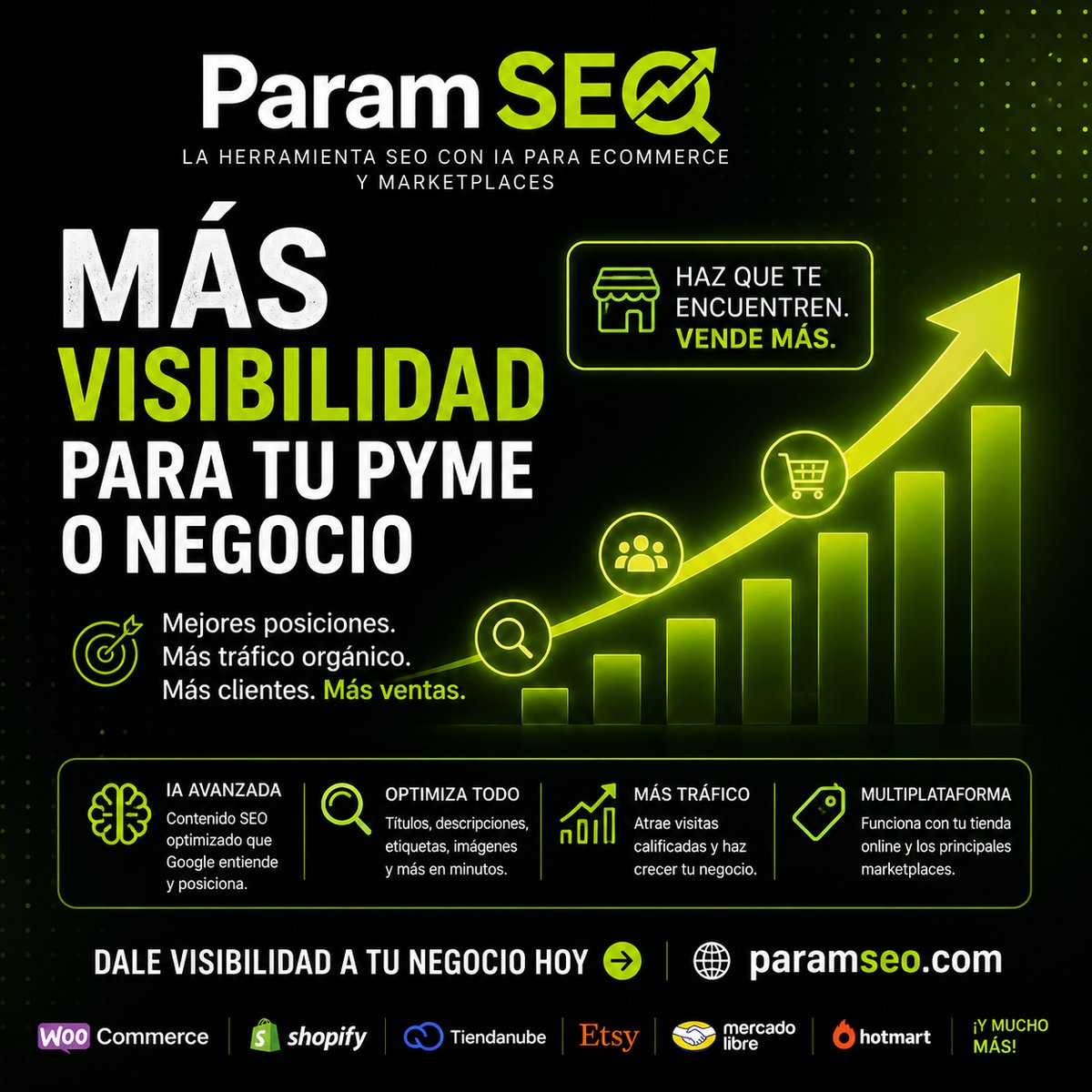 Mas visibilidad para tu pyme y negocio con ParamSEO