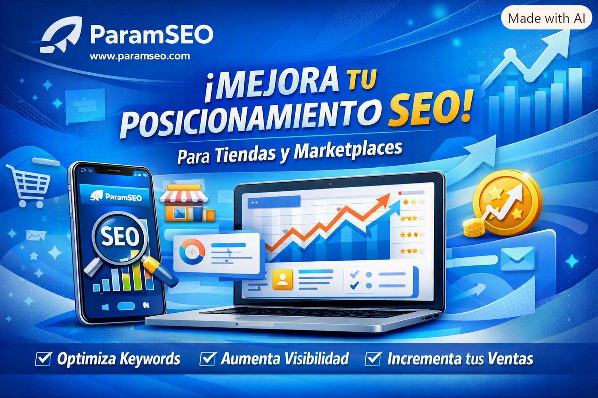 Atrae mas visitas a tu tienda y vende más con ParamSEO